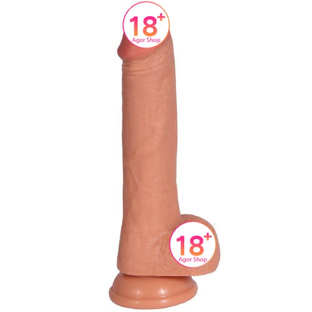 Shequ Dildo Series Sean 22 cm Natural Doku Realistik Penis SQ-WBD10043