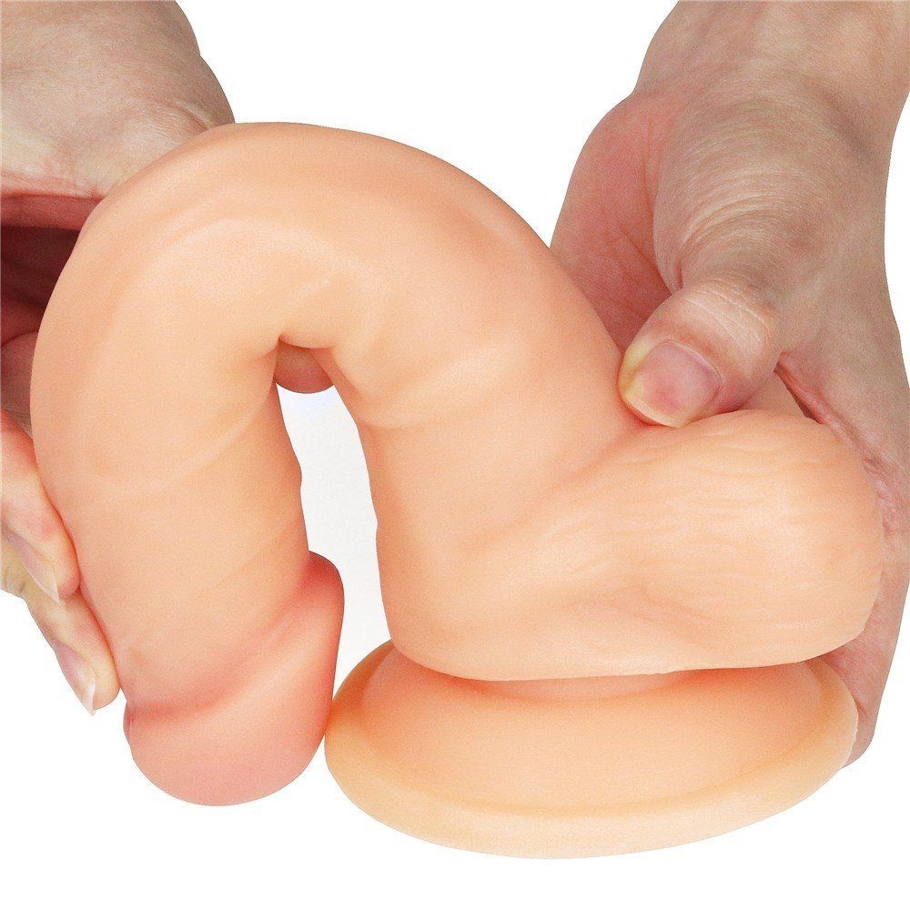 Lovetoy The Ultra Soft Dude Dildo Yumuşak Realistik Penis 20 cm LV1089