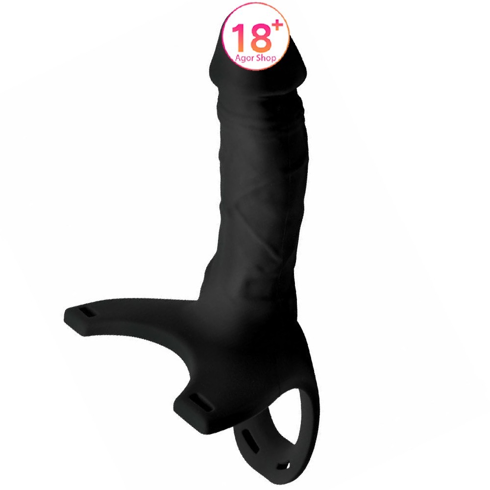 Size Matters Hollow Strap-On İçi Boş Kemerli Penis-Black