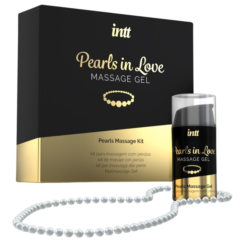 İntt Pearls in Love Massage Gel 15 Ml Silikon Masaj Jeli ve İnci Kolye