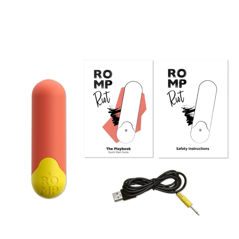 Romp Riot Rechargeable Clitoral Stimulation Bullet Vibrator