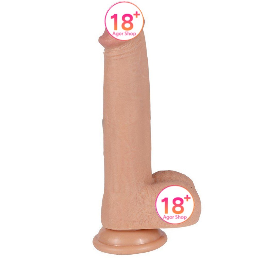 Shequ Dildo Series Bill Flesh 23  cm Realistik Penis SQ-WBC10044