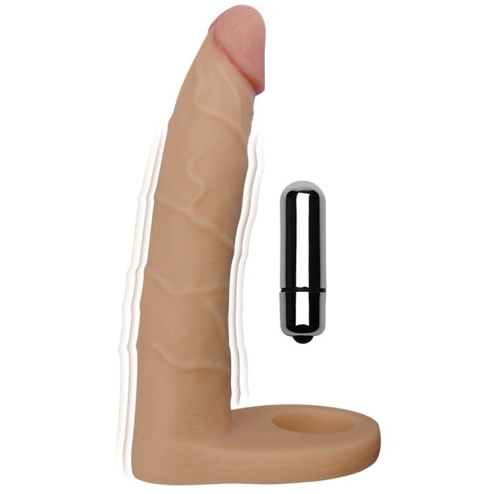 Lovetoy The Ultra Soft Double 17.8 cm Titreşimli Anal Penis LV1133