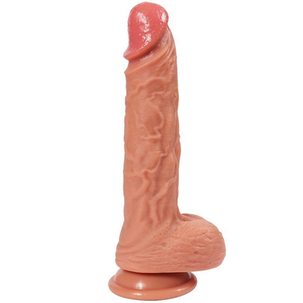 Shequ Dildo Series Dilan 21 cm Natural Doku Realistik Penis SQ-WBD10022