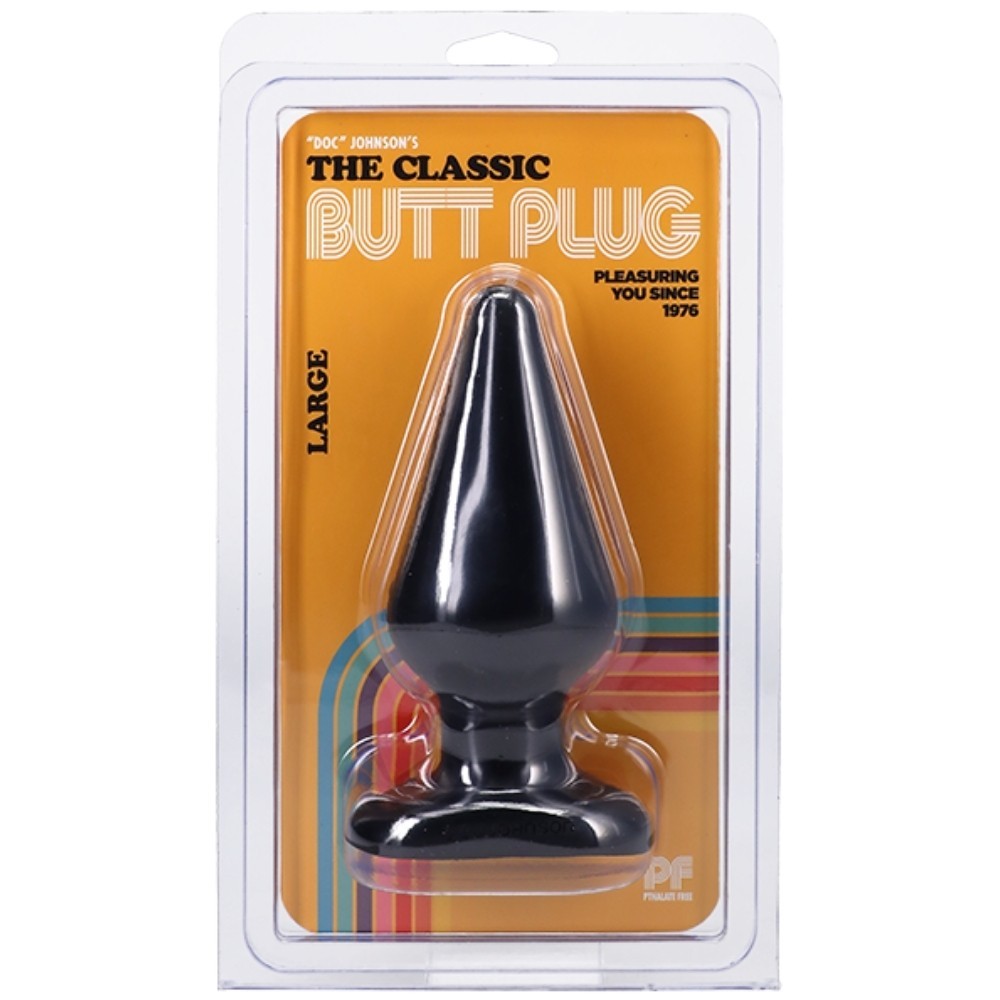 Doc Johnson The Classic Butt Plug Large Silikon Anal Plug