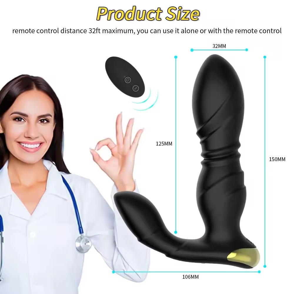 bAŞKa Anal Fantasy Maxcleas Uzaktan Kumandalı İleri Geri Hareketli Prostat Vibratör