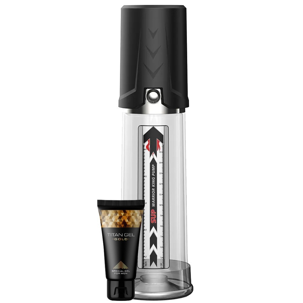 bAŞKa Penis Pump-Push Up Physical Erection Aid Tital Jel Gold ve Penis Pompası