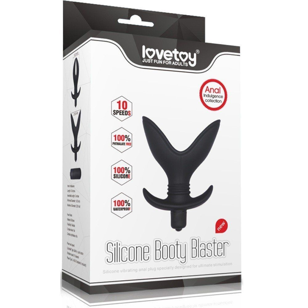 Lovetoy Silicone Booty Blaster Anal Yaprak Vibratör LV2609