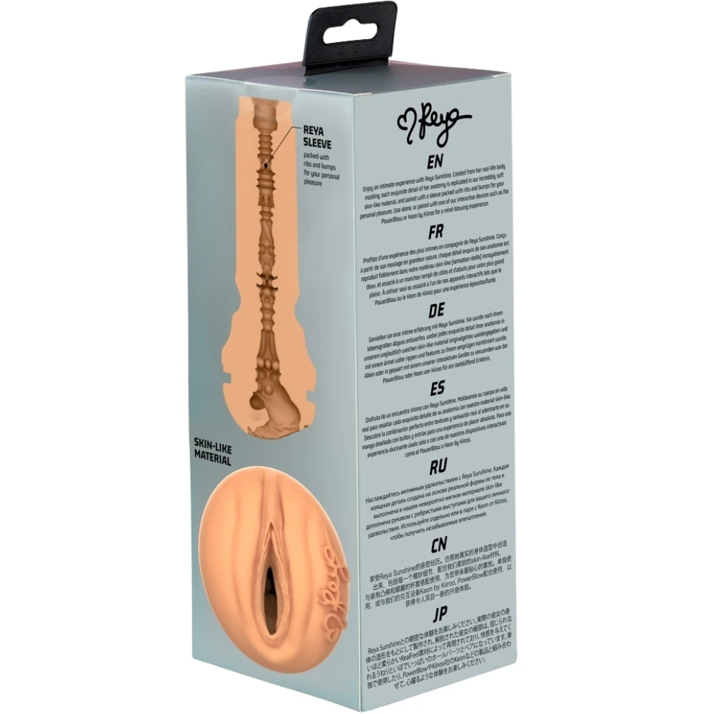 Kiiroo Star Collection Strokers Feel Reya Sunshine Masturbator