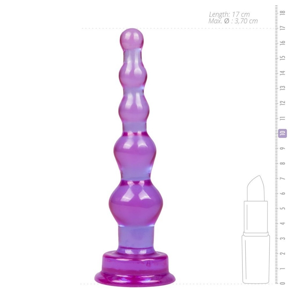 Doc Johnson Spectragels Anal Tool Boğumlu Anal Plug