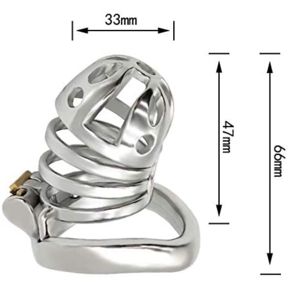 bAŞKa Sex Toys Master Male Chastity Libido Control Cage Penis Kafesi 45 mm
