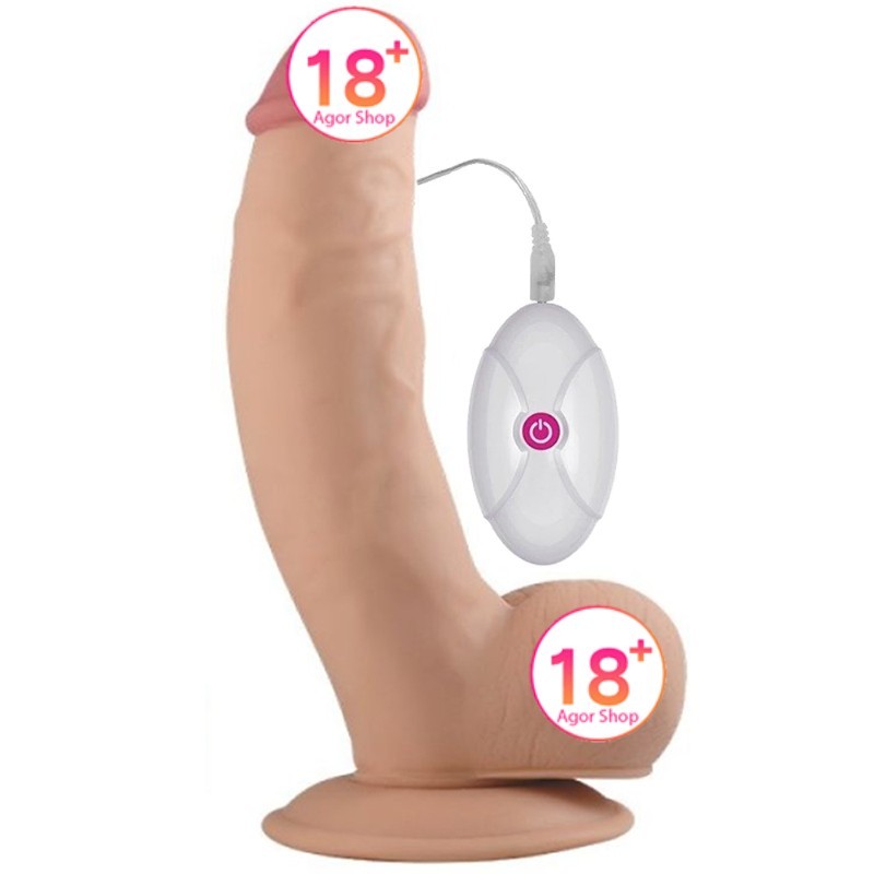 Lovetoy The Ultra Soft Dude 21 Cm Realistik Vibratör LV1093