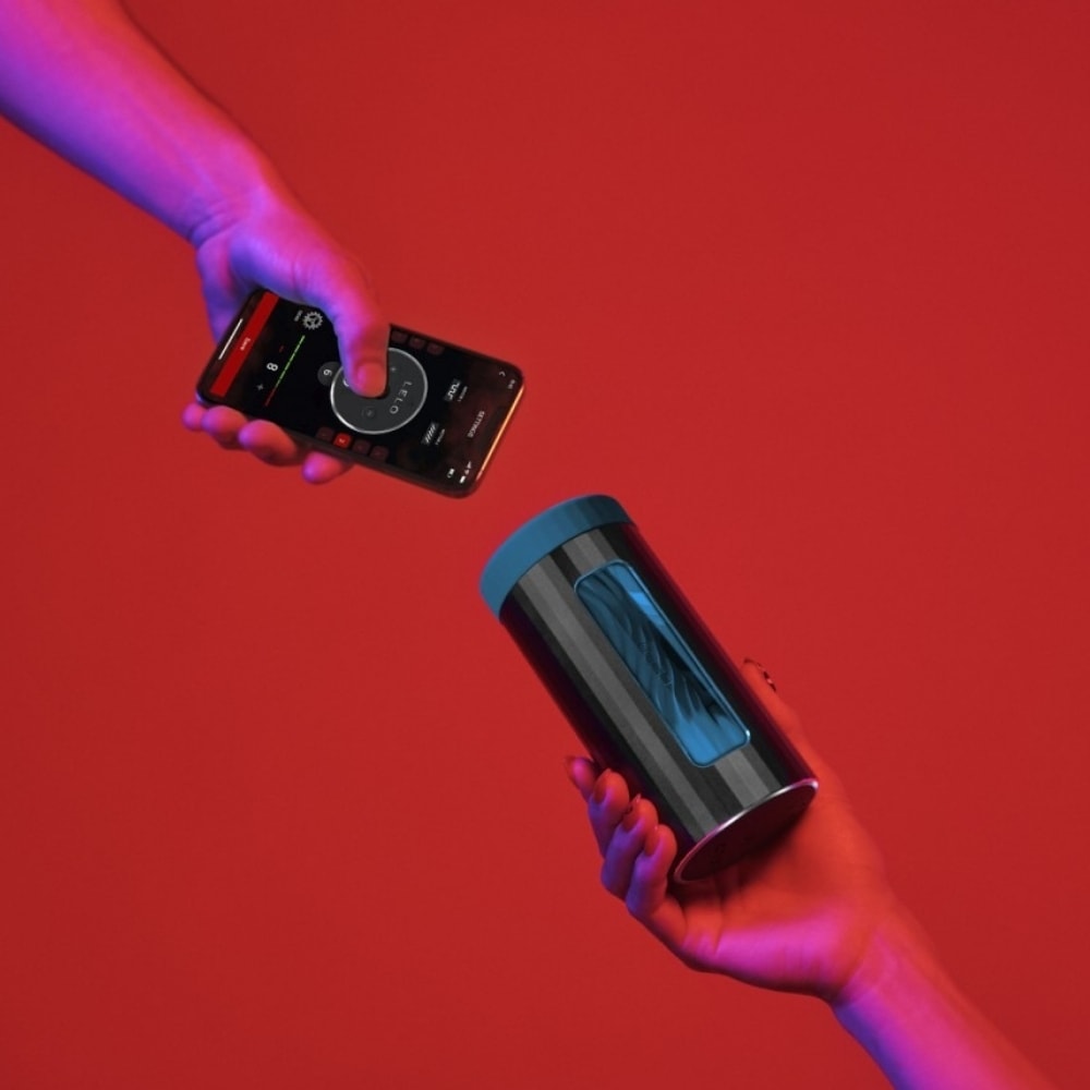 Lelo F1S V3 Teal Uygulama Kontrollü Çift Motorlu Sensör ve Yapay Zeka Etkileşimli Masturbator