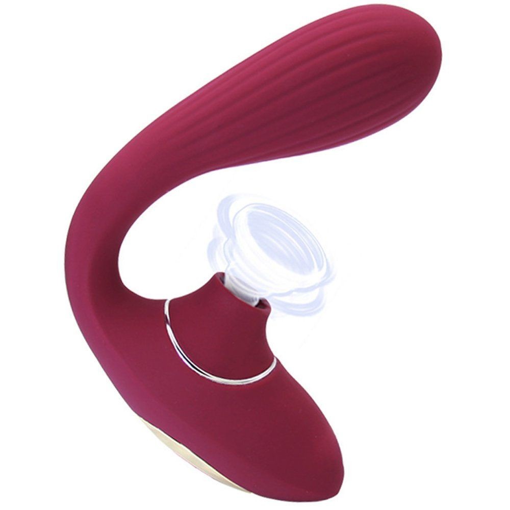 bAŞKa Sucking İn Vibration Çift Yönlü Emiş Güçlü Partner Vibratör