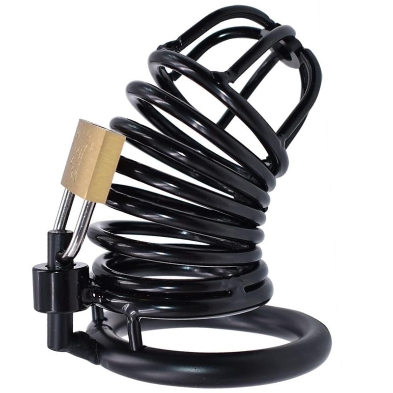 bAŞKa Master Male Chastity Blackline  Metal Penis Kilidi 45 mm