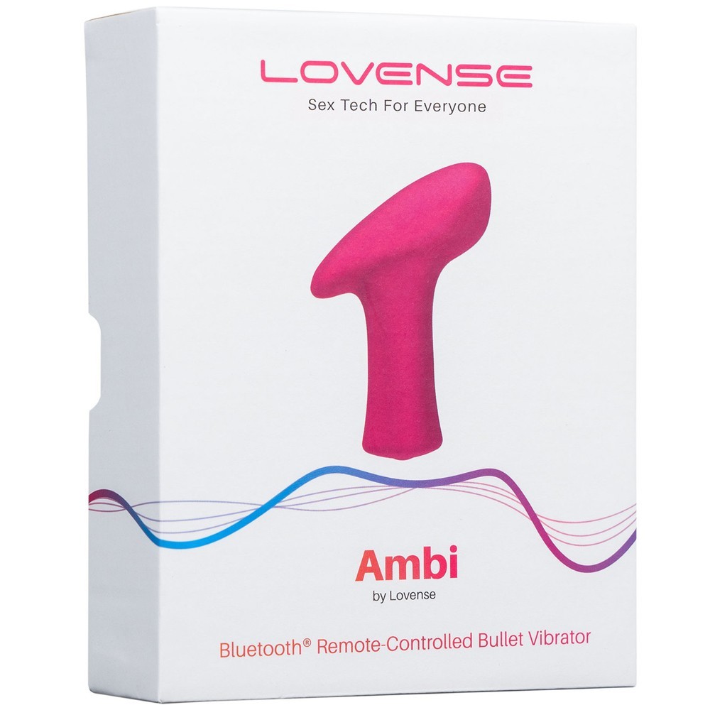 Lovense Ambi Telefon Kontrollü Giyilebilir Vibratör