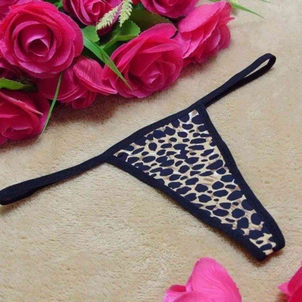 Merry See leopar Desenli Tanga