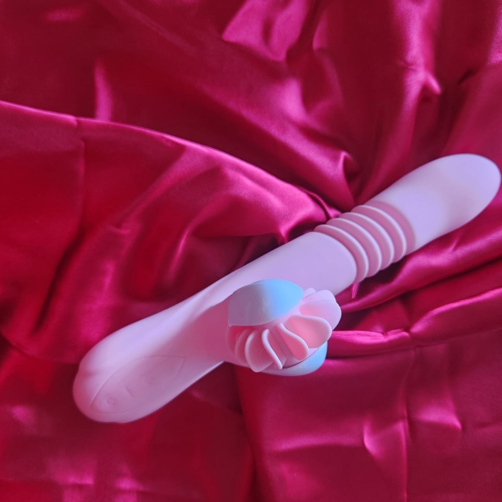 bAŞKa Nuo Licking Thrusting Isıtmalı ve İleri Geri Hareketli Rabbit Vibratör