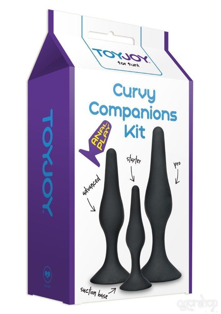 ToyJoy Anal Play Curvy Companions Alıştırıcı Set