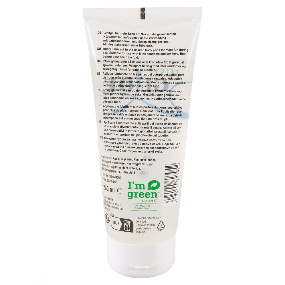 Just Glide Water-Based 200 Ml Anal Lubricant Gel Kayganlaştırıcı Jel