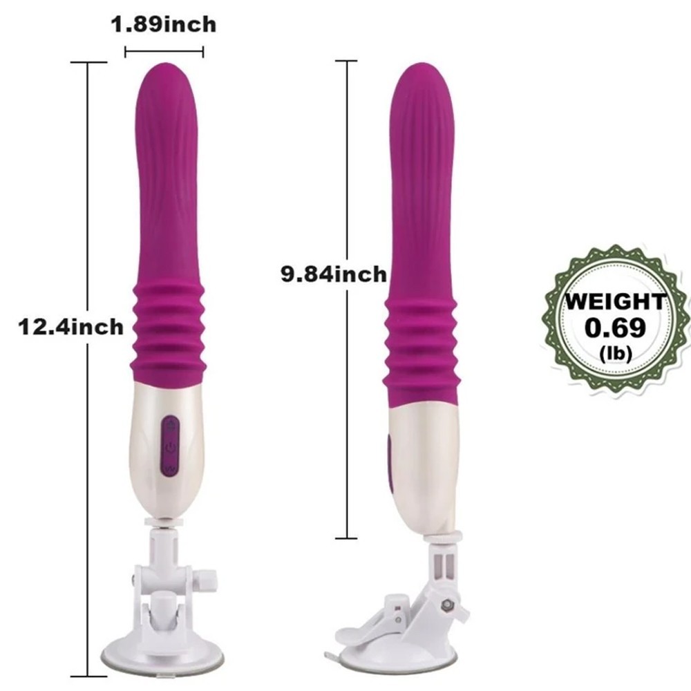 Shequ Mason 7 Mod Thrusting Vibe Sabitlenebilir İleri Geri Hareketli Vibratör SQ-V10058T