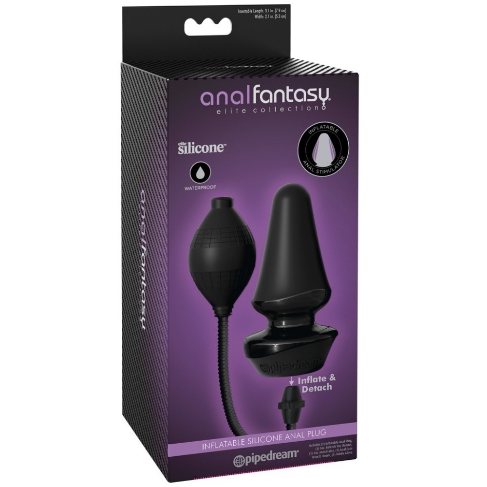 Pipedream Anal Fantasy Elite Collection Inflatable Silicone Şişirilebilir Anal Plug