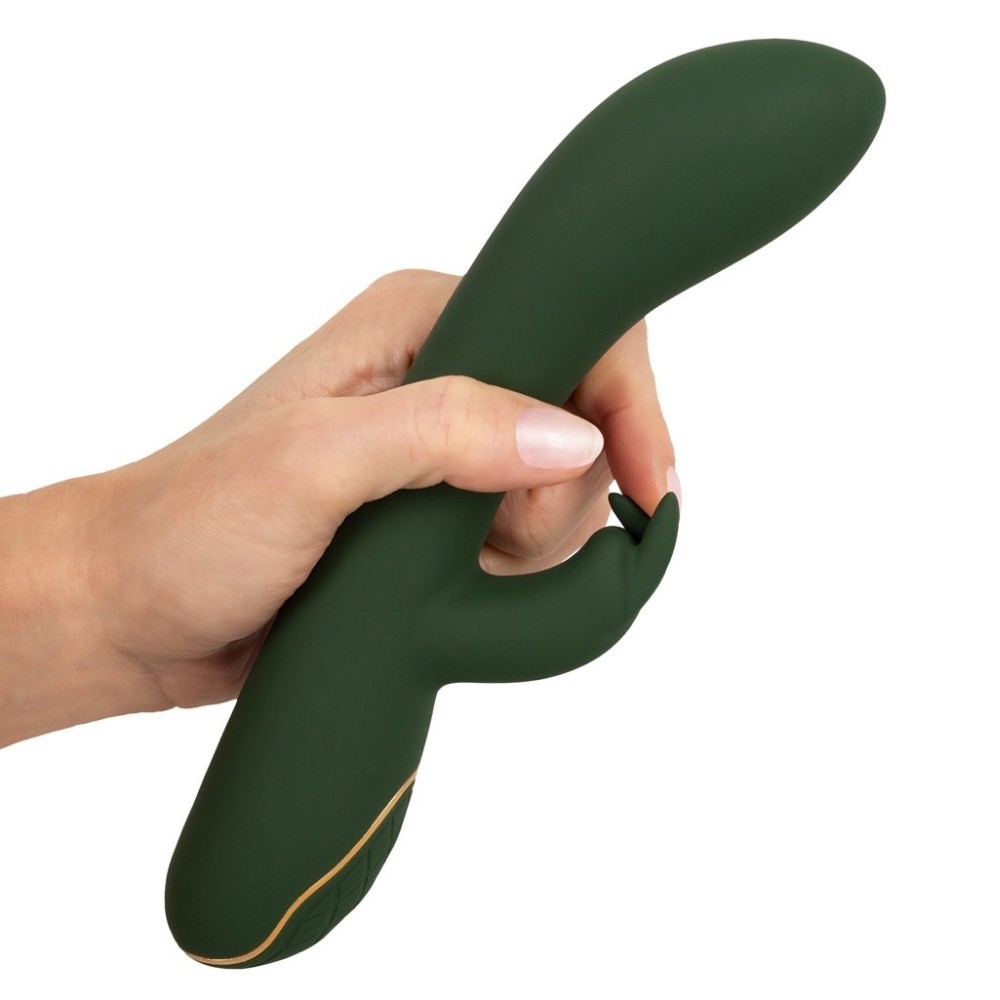 Emerald Love Luxurious G-spot and Clitoris Stimulator Rabbit Vibrator
