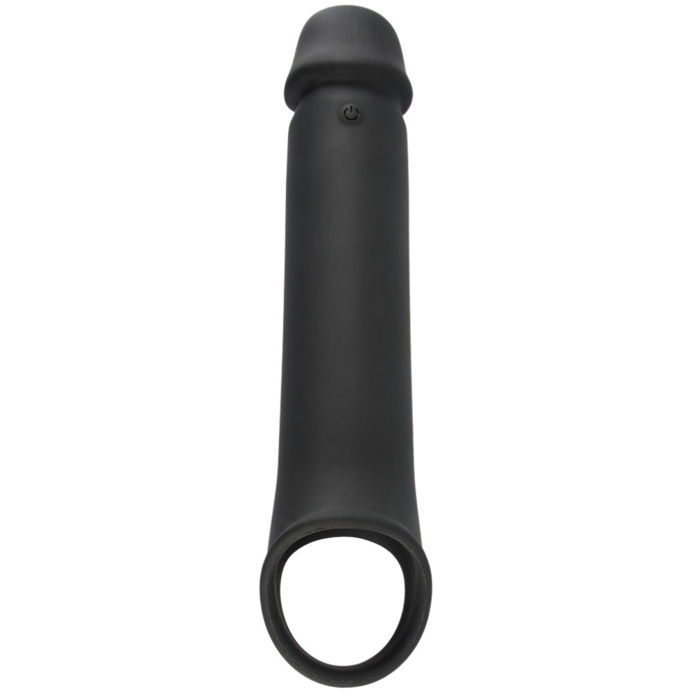 Rebel Men's Gear Remote Controlled Penis Extension Titreşimli Penis Kılıfı