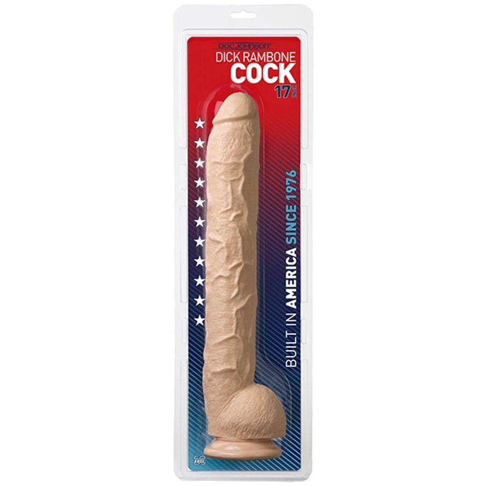 Doc Johnson Signature Cocks Dick Rambone Black Realistik Penis