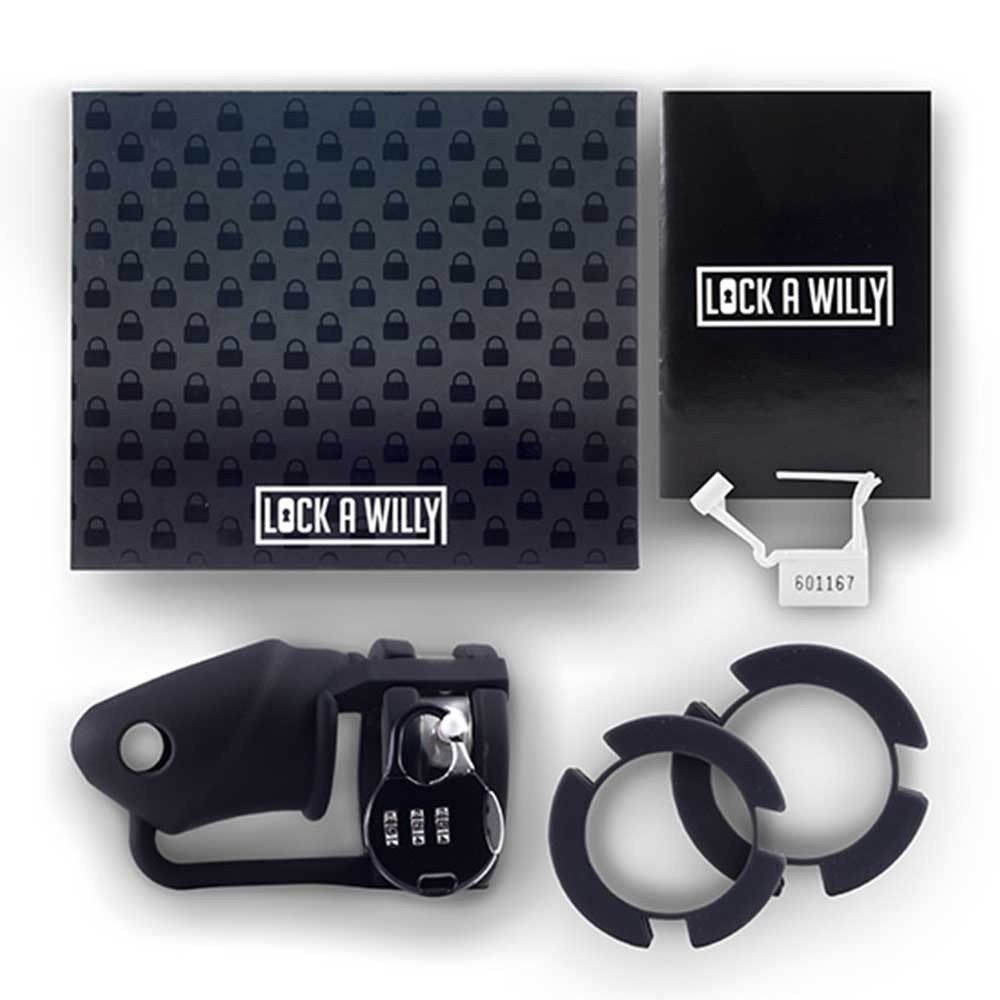 Lock A Willy Silicone Cage Yumuşak Silikon Penis Kafesi