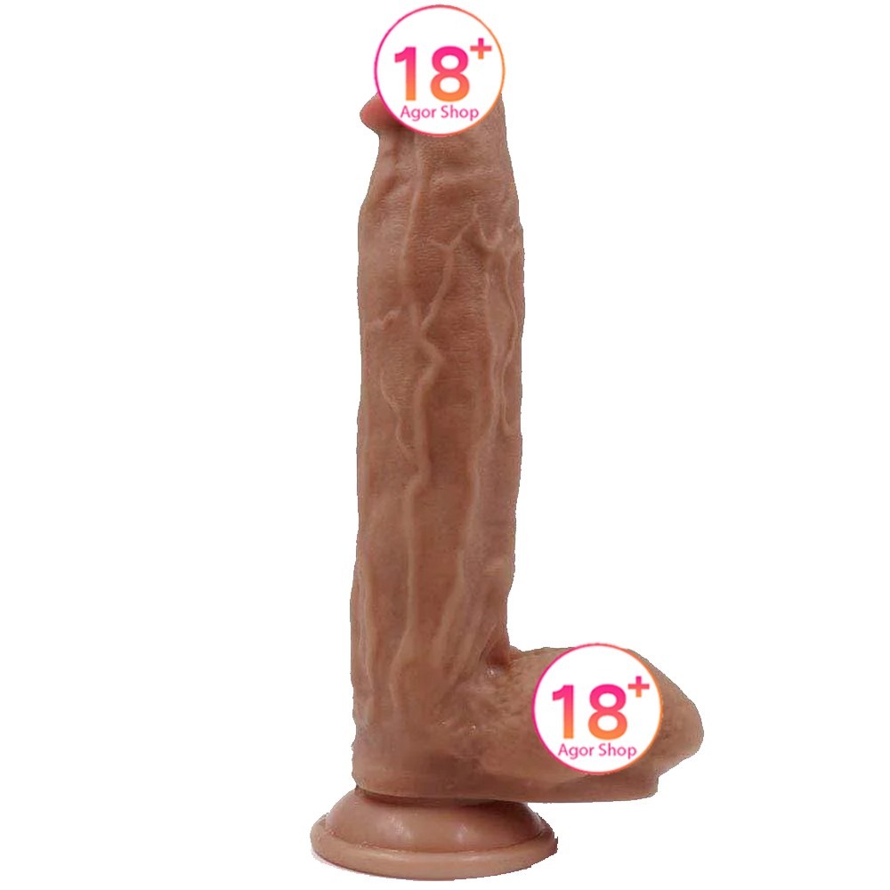 Xise Dildo Series Blade Flesh Natural Doku Büyük Realistik Penis XS-WBD10040