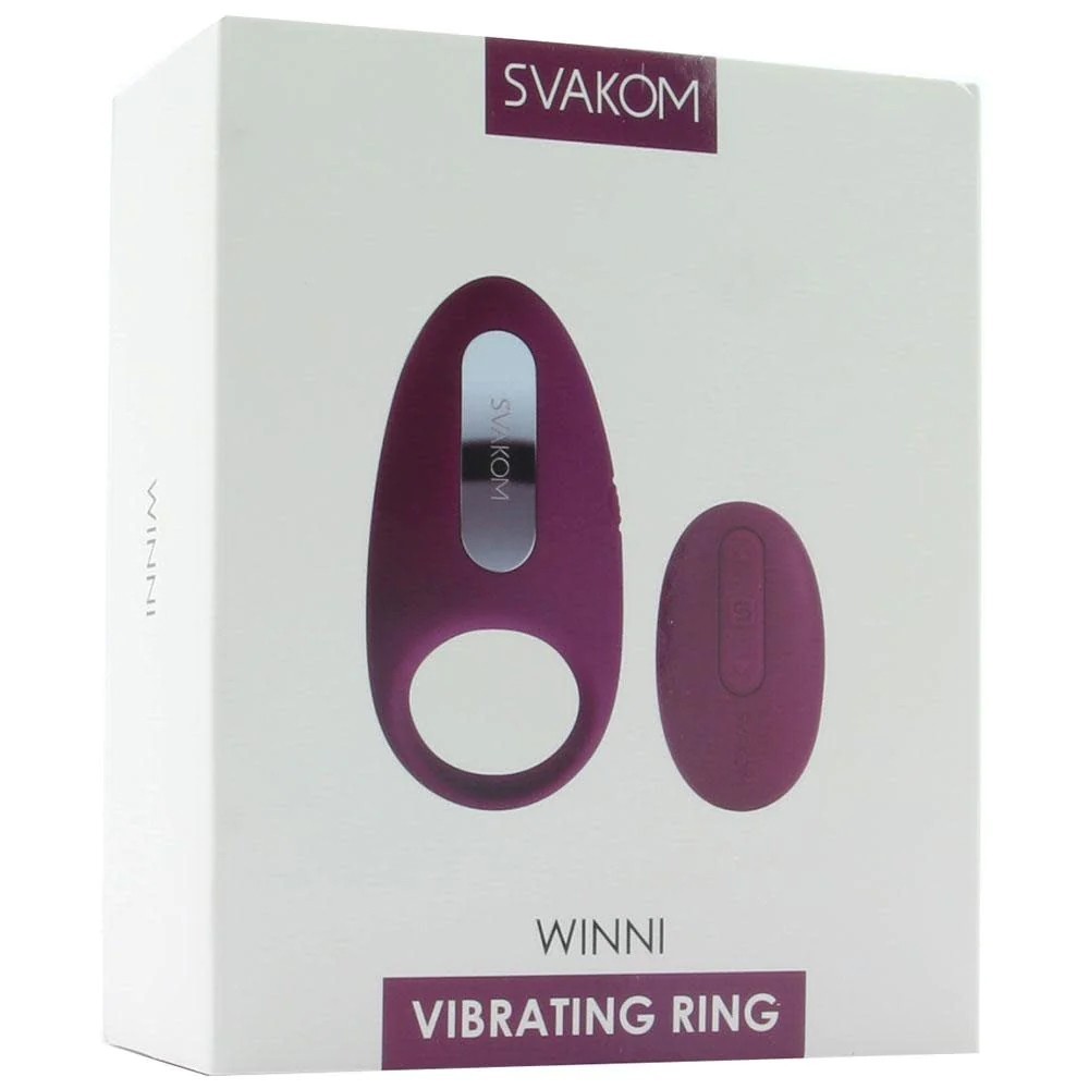 Svakom Winni Wearable Remote Control Vibrating Penis Halkası
