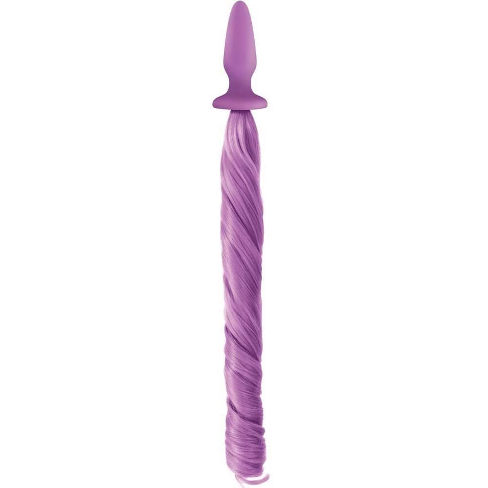 NS Novelties Unicorn Tails Pastel Purple Kuyruklu Anal Plug