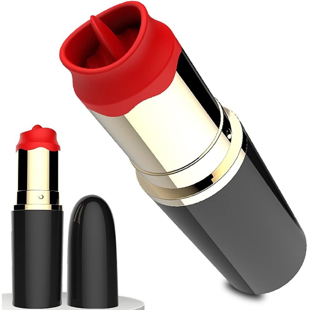 bAŞKa Lipstick 10 Mod Şarjlı Ruj ve Dil Vibratör