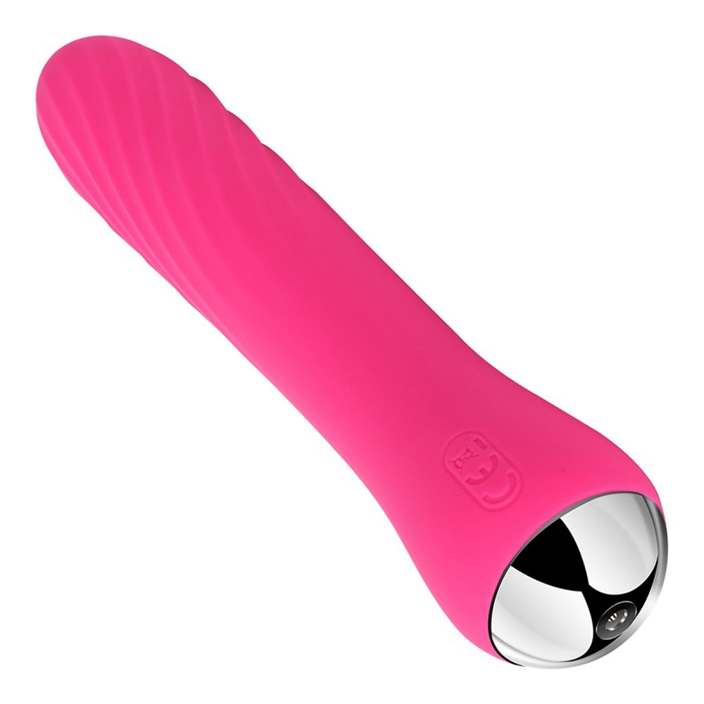 Svakom Anya Powerful Spiral Warming Vibrator Plum Red