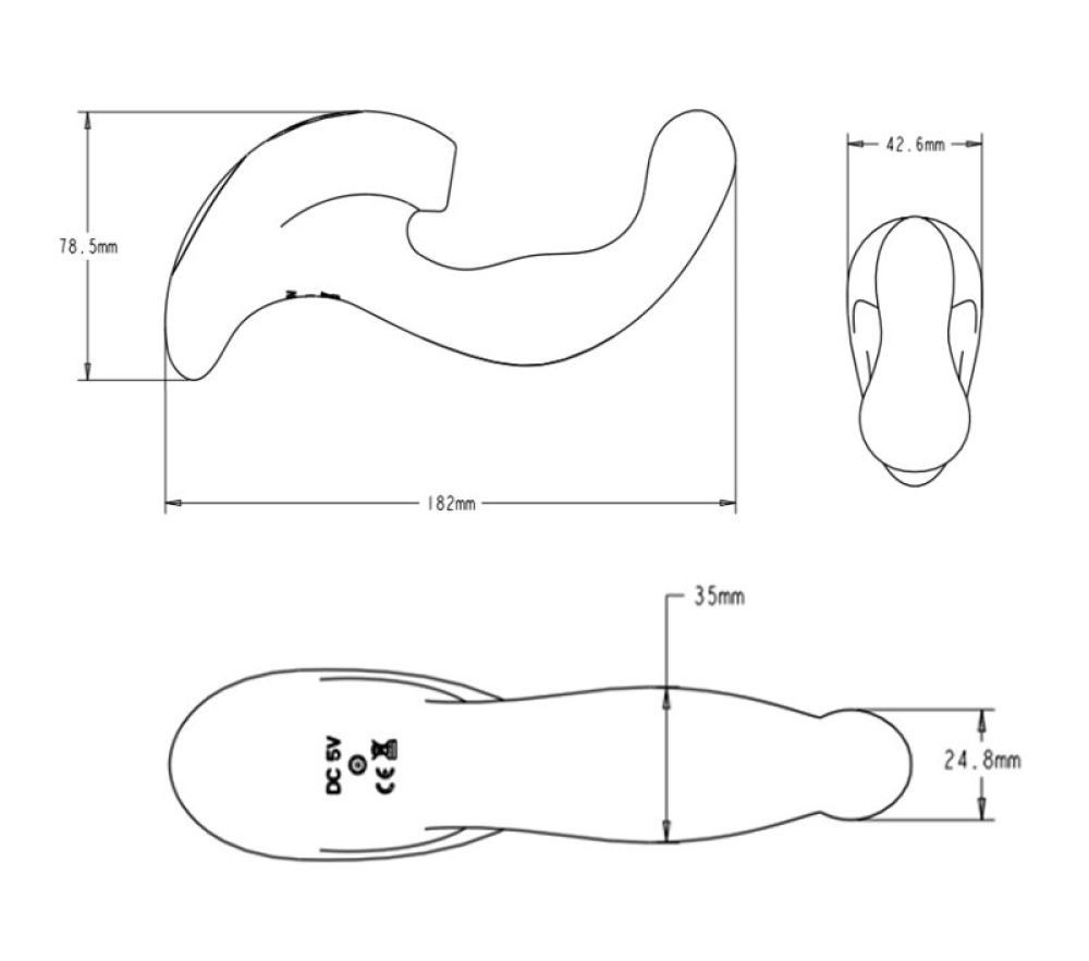bAŞKa G-Stimulation Vibe Emiş Güçlü Vibratör