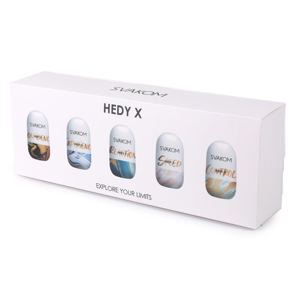 Svakom Hedy X Masturbator 5-pack Mixed Textures Tenga