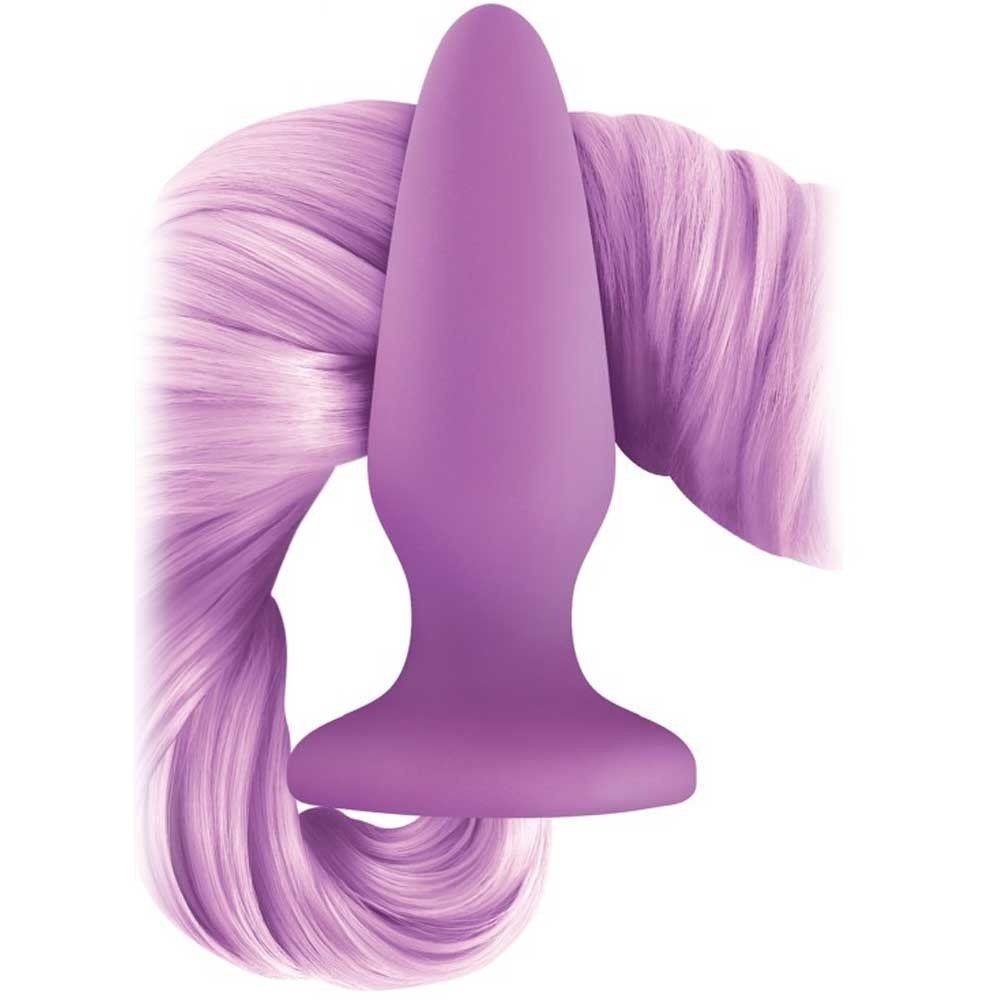 NS Novelties Unicorn Tails Pastel Purple Kuyruklu Anal Plug