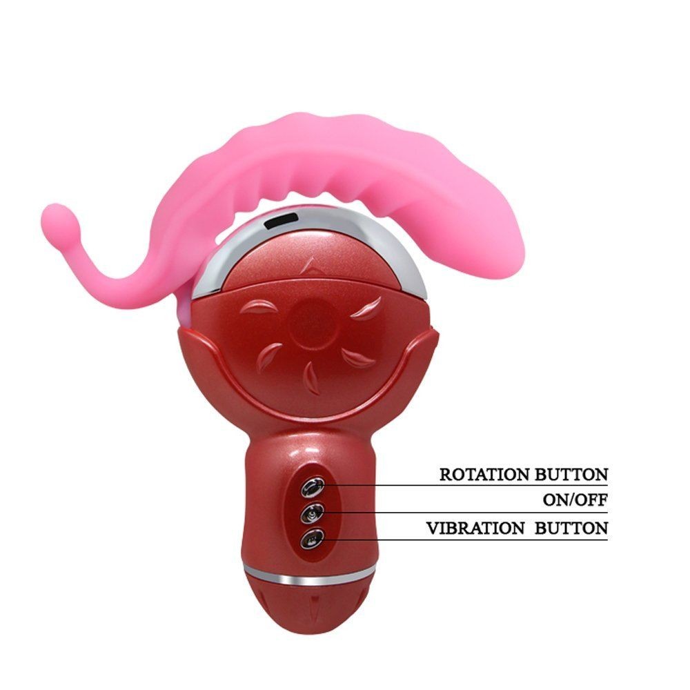 Baile Rolling Fun Vajinal ve Oral Hareketli Vibratör BI-014100