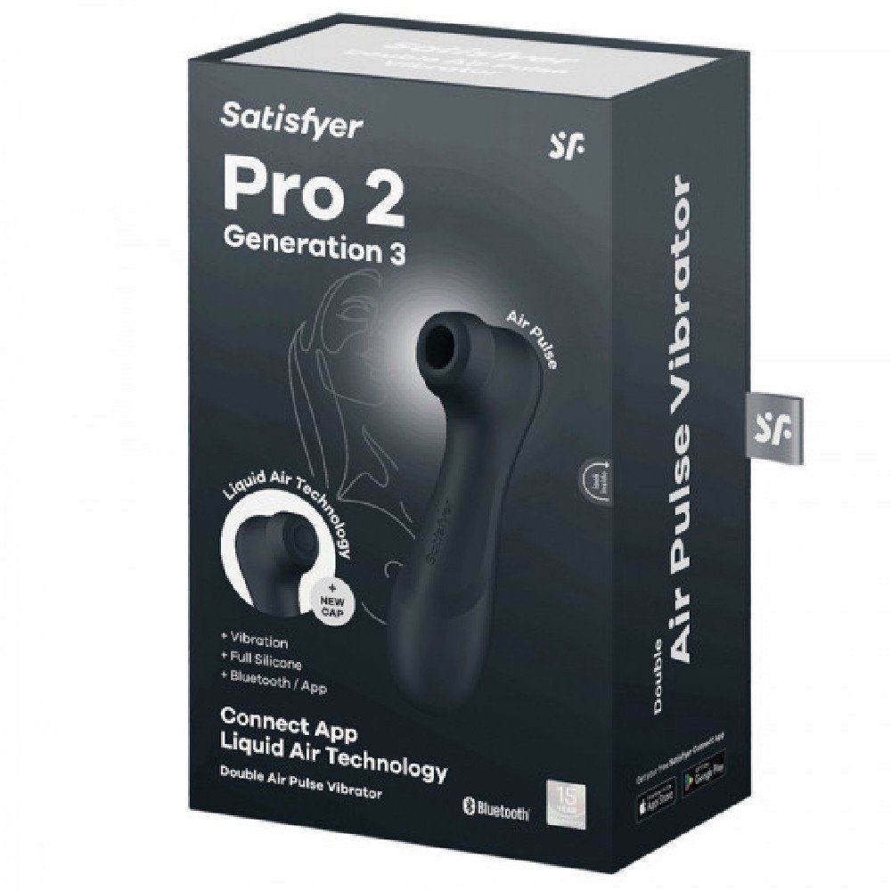 Satisfyer Pro 2 Generation 3 Pressure Wave Telefon Kontrollü Emiş Vibratör
