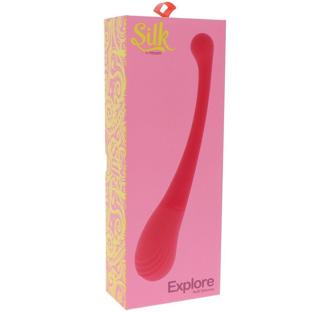 Silk By ToyJoy Explore Silicone G-Spot Vibe 6 Mod Vibratör