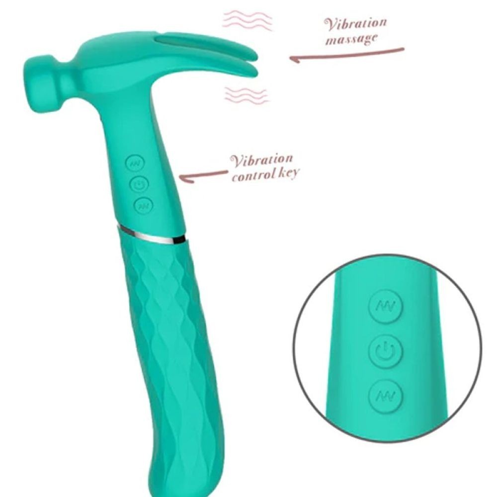bAŞKa Hammer Love Green Ultra Güçlü Çekiç Vibratör