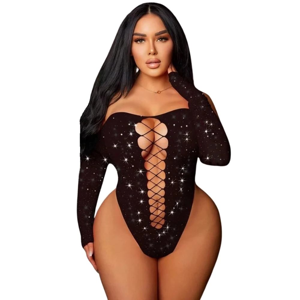 Başka Vivaldy Kadın Taşlı Vücut Çorabı