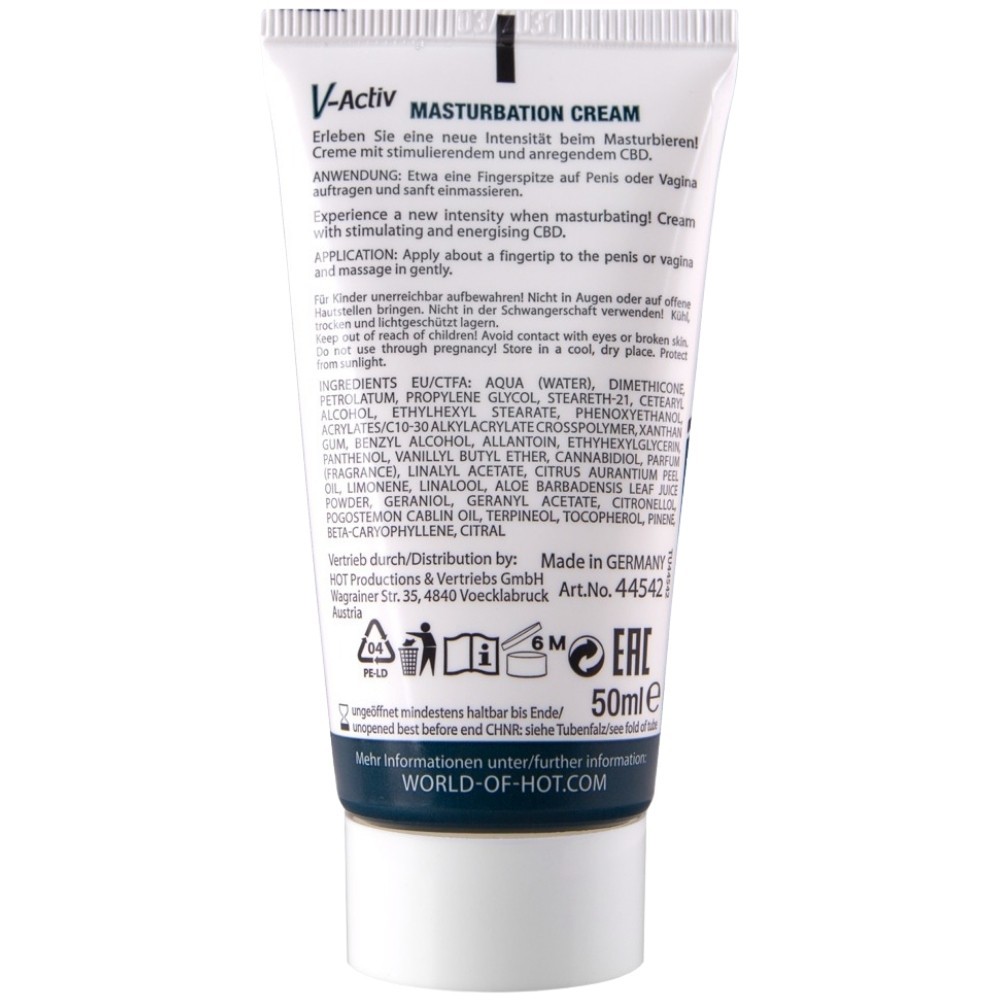 Hot Products V-Activ Unisex Masturbation Cream 50 Ml Uyarıcı Krem