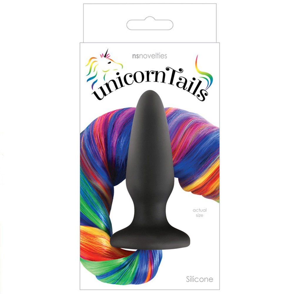 NS Novelties Unicorn Tails Pastel Rainbow Kuyruklu Anal Plug