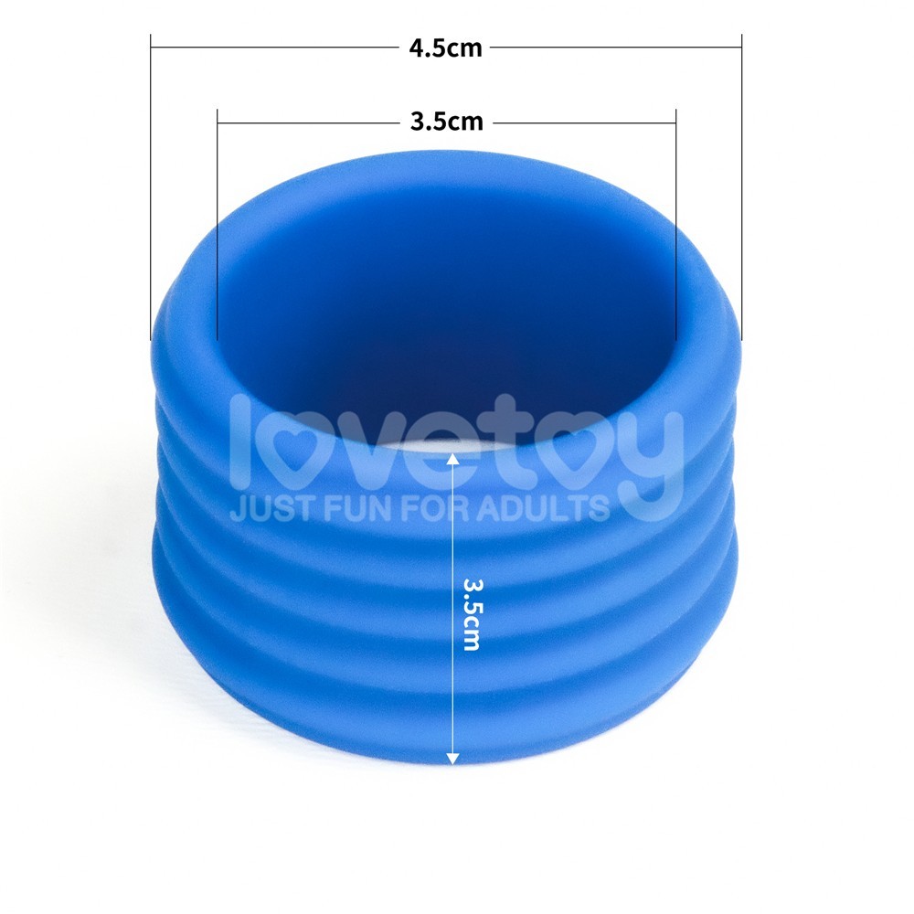 Lovetoy Pinnacle Pro Deep Rib Grip Ring Silikon Penis Halkası LV443011