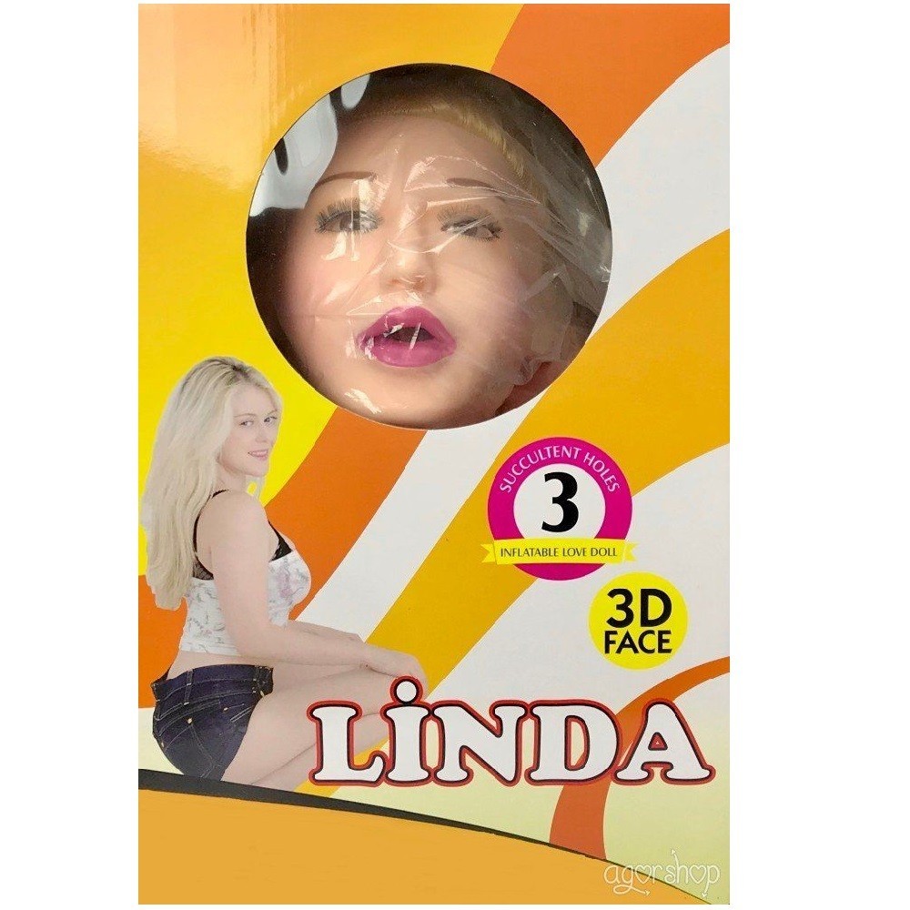 Linda Inflatable Sex Doll Realistic Male Masturbator Realistik Manken