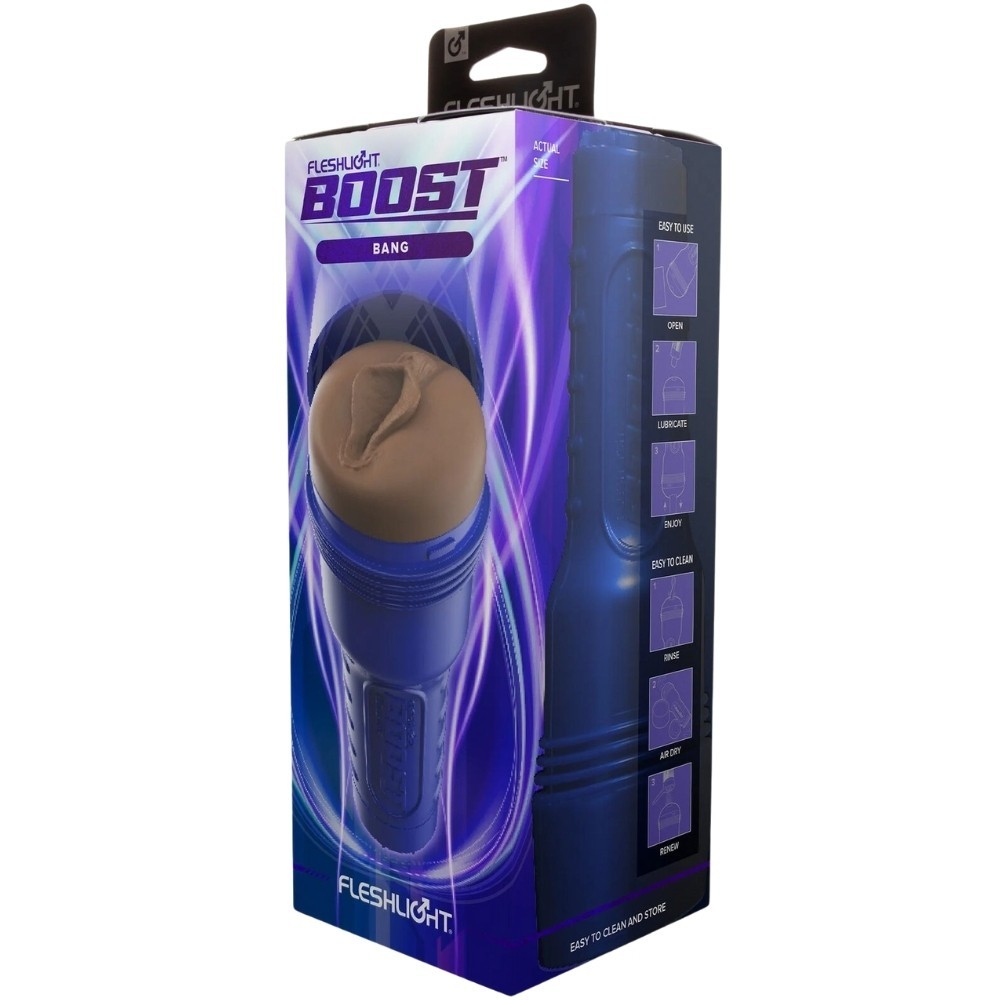 Original Fleshlight Boost Bang Dark Medium Vajina Masturbator