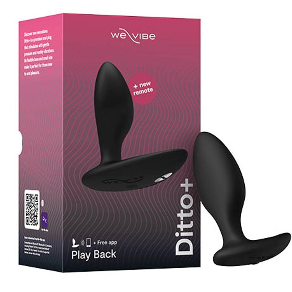 We-Vibe Ditto+ App Controlled Anal Plug Telefon Kontrollü Anal Vibratör