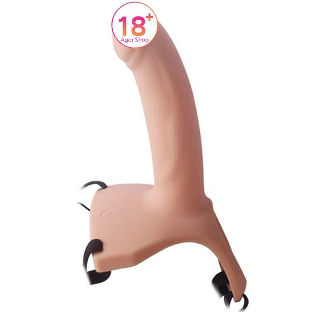 Aphrodisia Hollow Strap-On 15 cm İçi Boş Belden Bağlamalı Kemerli Penis-Melez